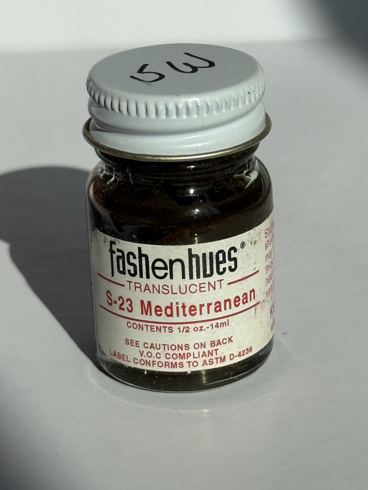 SET FashenHues Translucent Paint Asst. Colors V.O.C. Compliant 1/2 oz (14 ml)