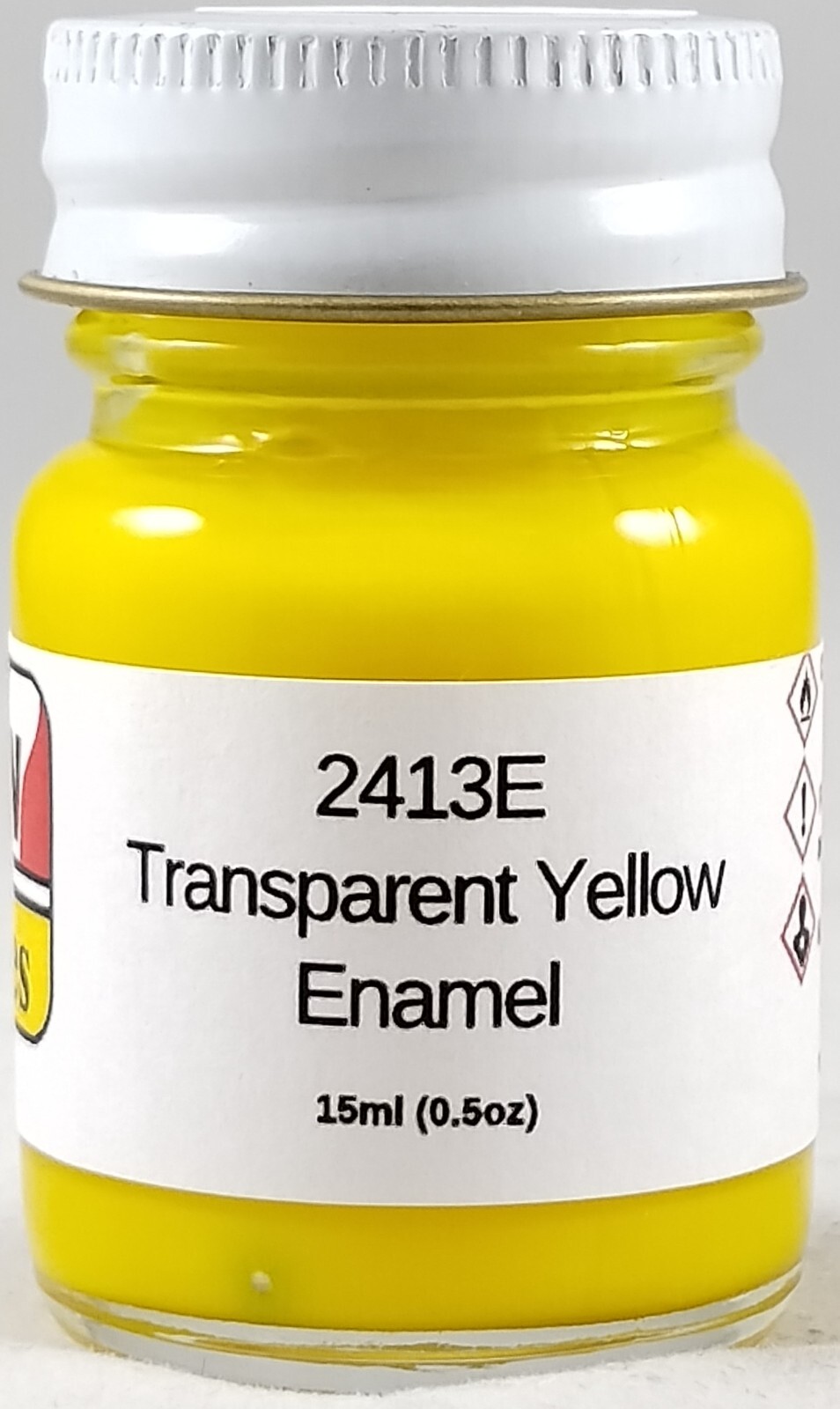 MCW Finishes Transparent Yellow Enamel Model Paint for Auto, Military, Aircraft