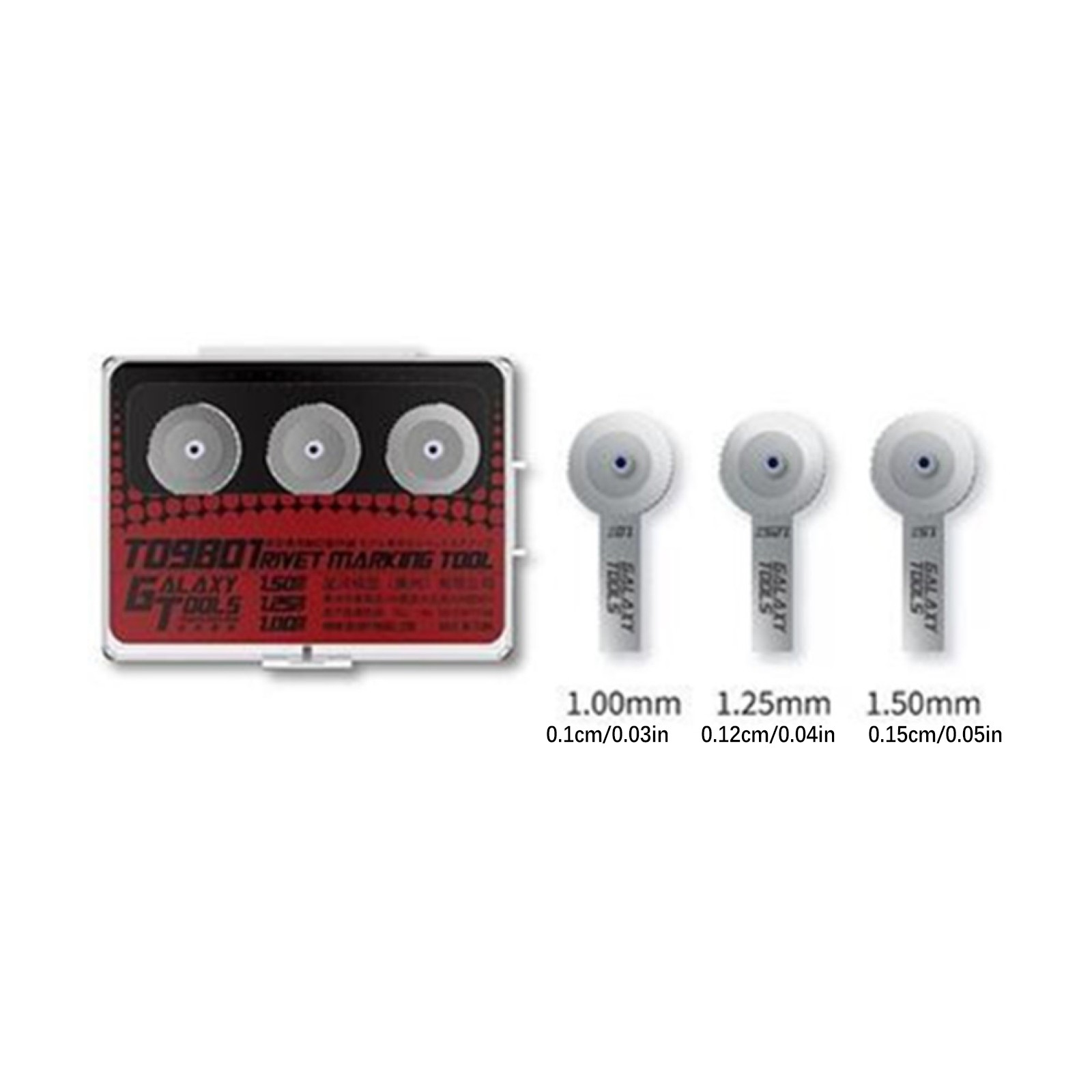 Steel Rivet Roller Marking Tool & Handle Model Building Accessories Parts