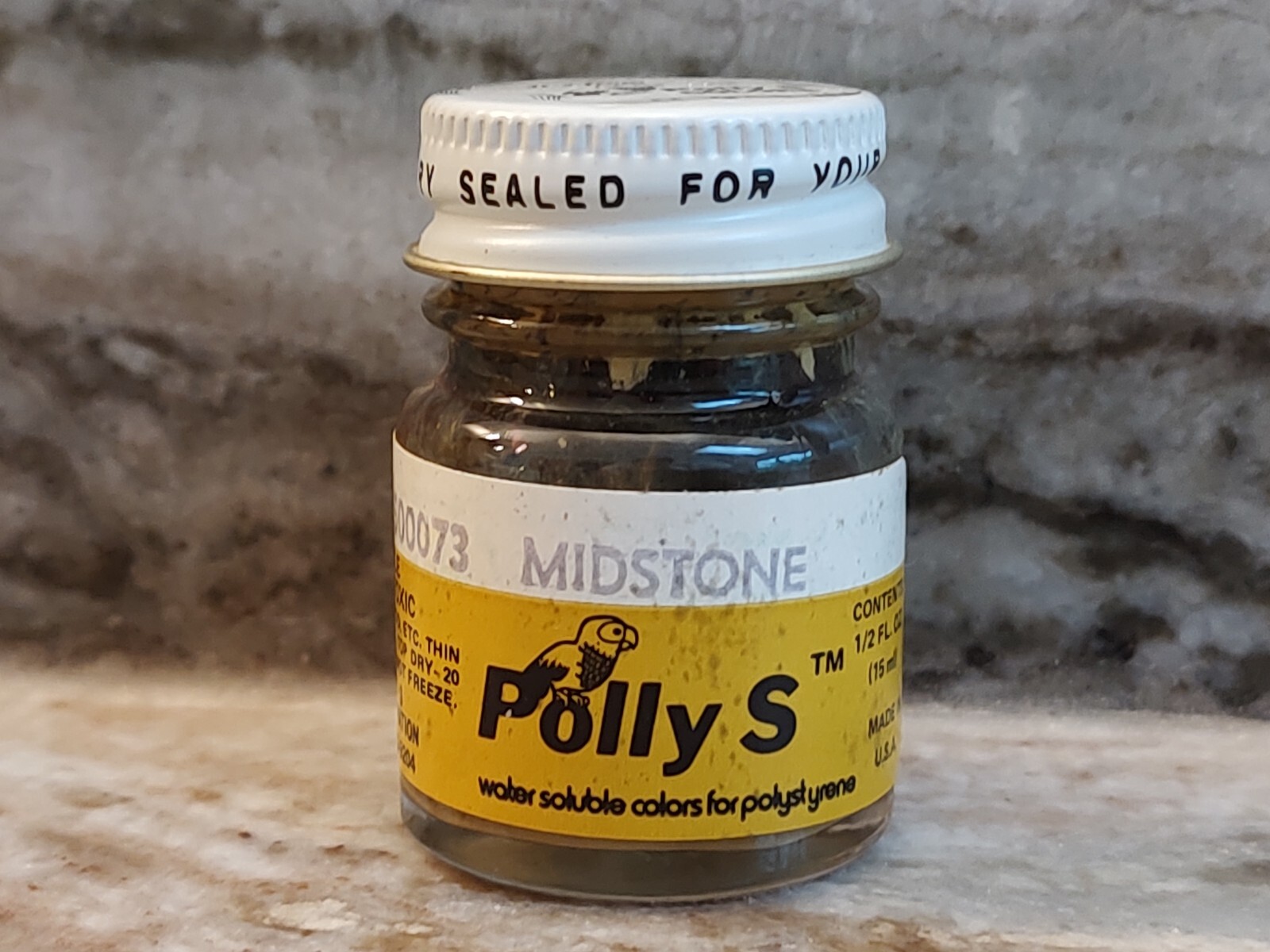 FLOQUIL POLLY S MODEL and HOBBY COLORS PAINT .5oz OUNCE – MIDSTONE