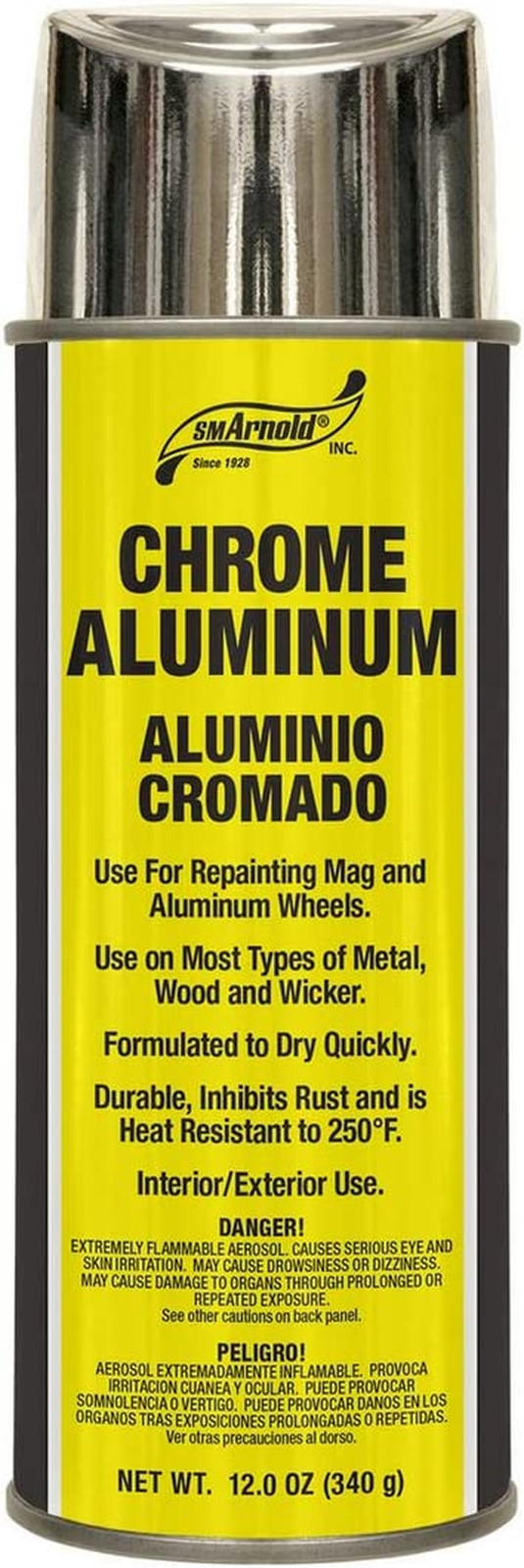 SM Arnold Aerosol Spray Paint Chrome Alu Wheels | Heat Resistant up to 250°F