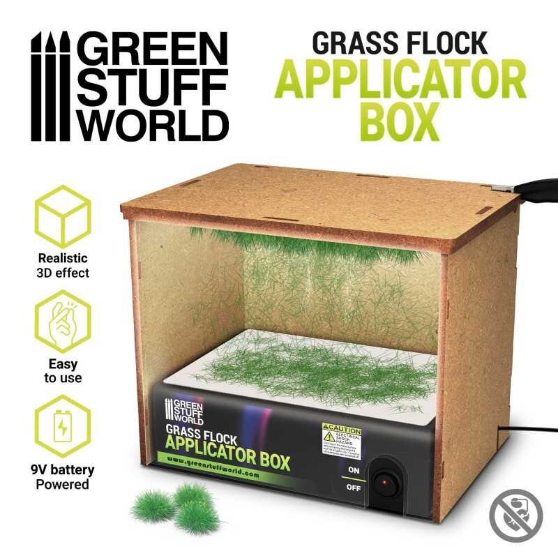 Grass Flock Applicator Box – realistic flocking