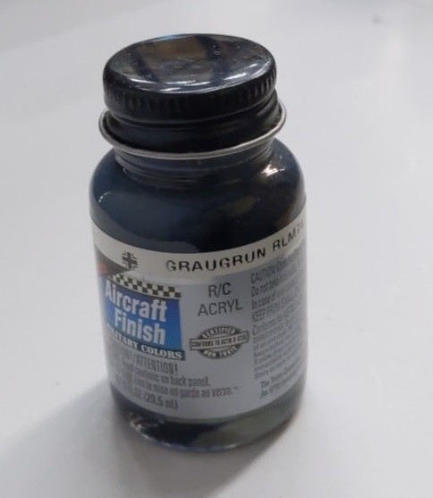 Pactra 5913 Grey-Green Acrylic Paint 1 oz Aircraft Finish