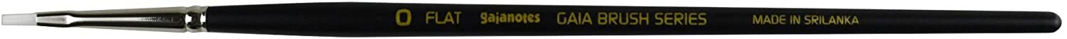 Gaianotes Gaia Brush Series BF001 #0 Flat Brush 81105