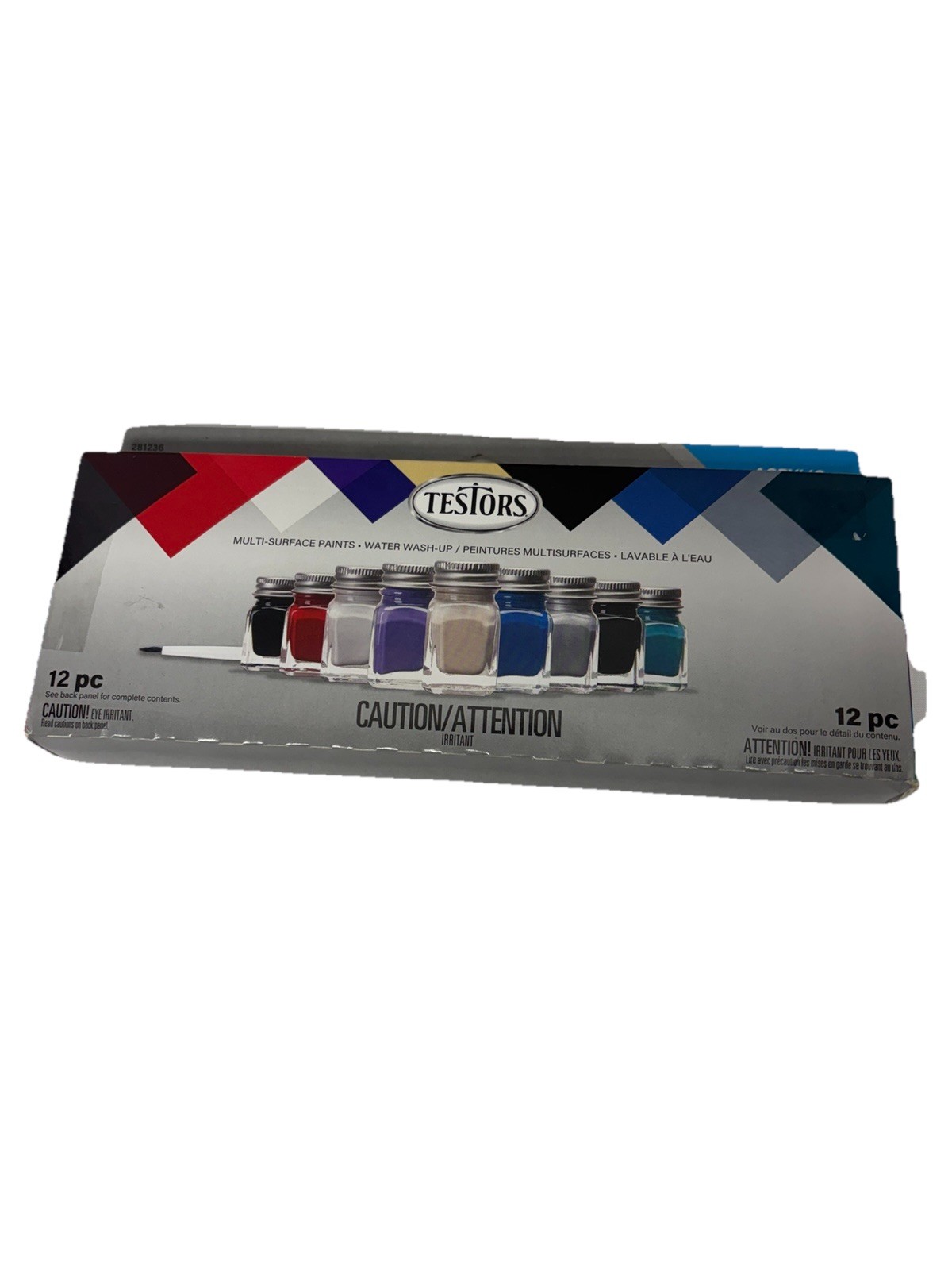 Testors 281236 Acrylic Paint – Gray