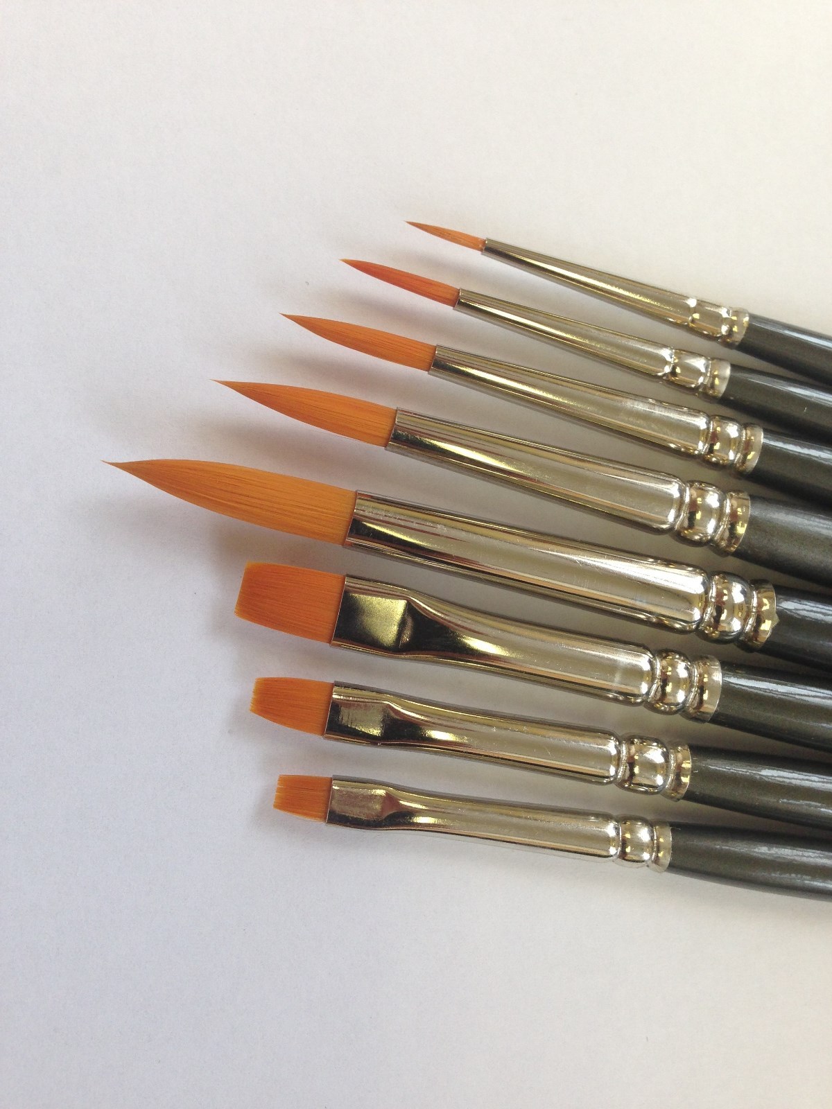 Model Painting Brushes, Warhammer, Army Painter, Airfix, Synthetic Mix, Set of 9