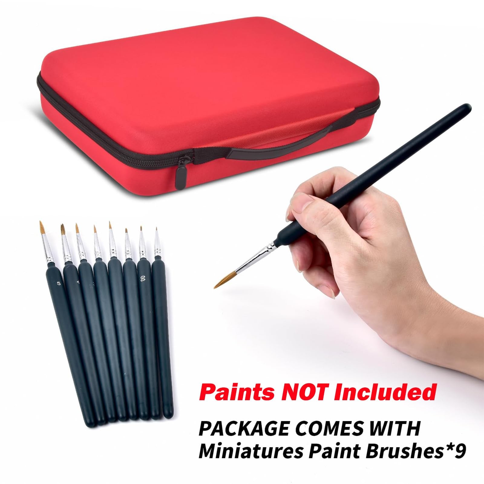 Model Paint Storage Case for Testors Holds 60 Bottles Paints Not Included