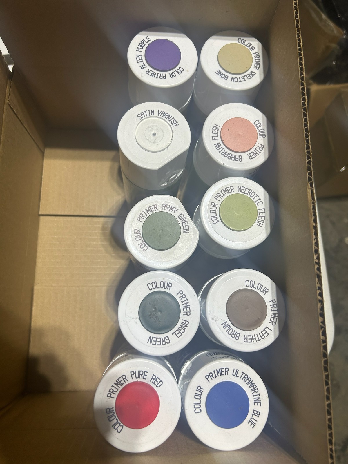 Lot of 10 Army Painter Primer (and Varnish) – 400ml Matte Spray Paint – New