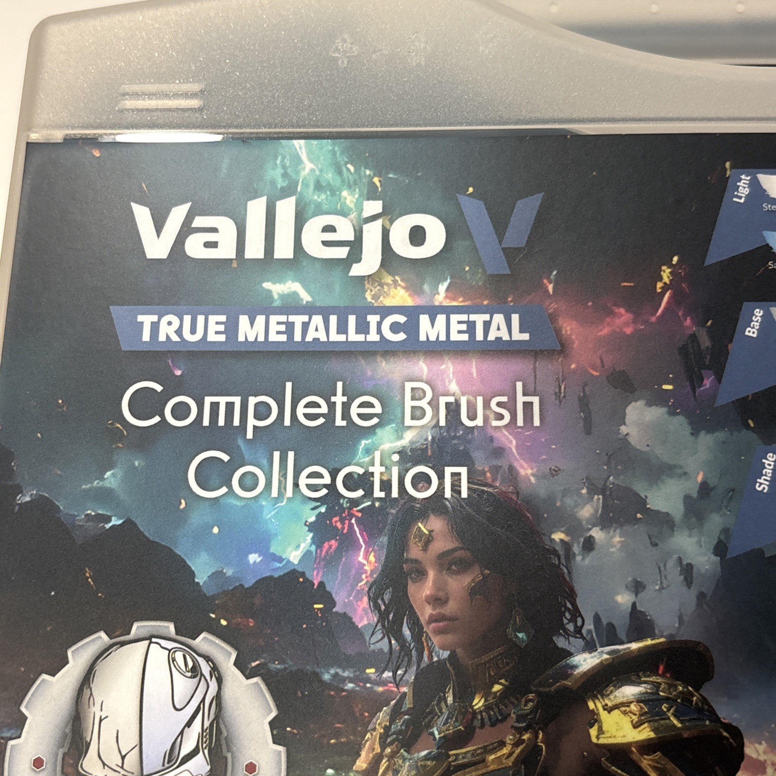 Vallejo True Metallic Metal Complete Brush Collection Free Shipping 60 Paint New