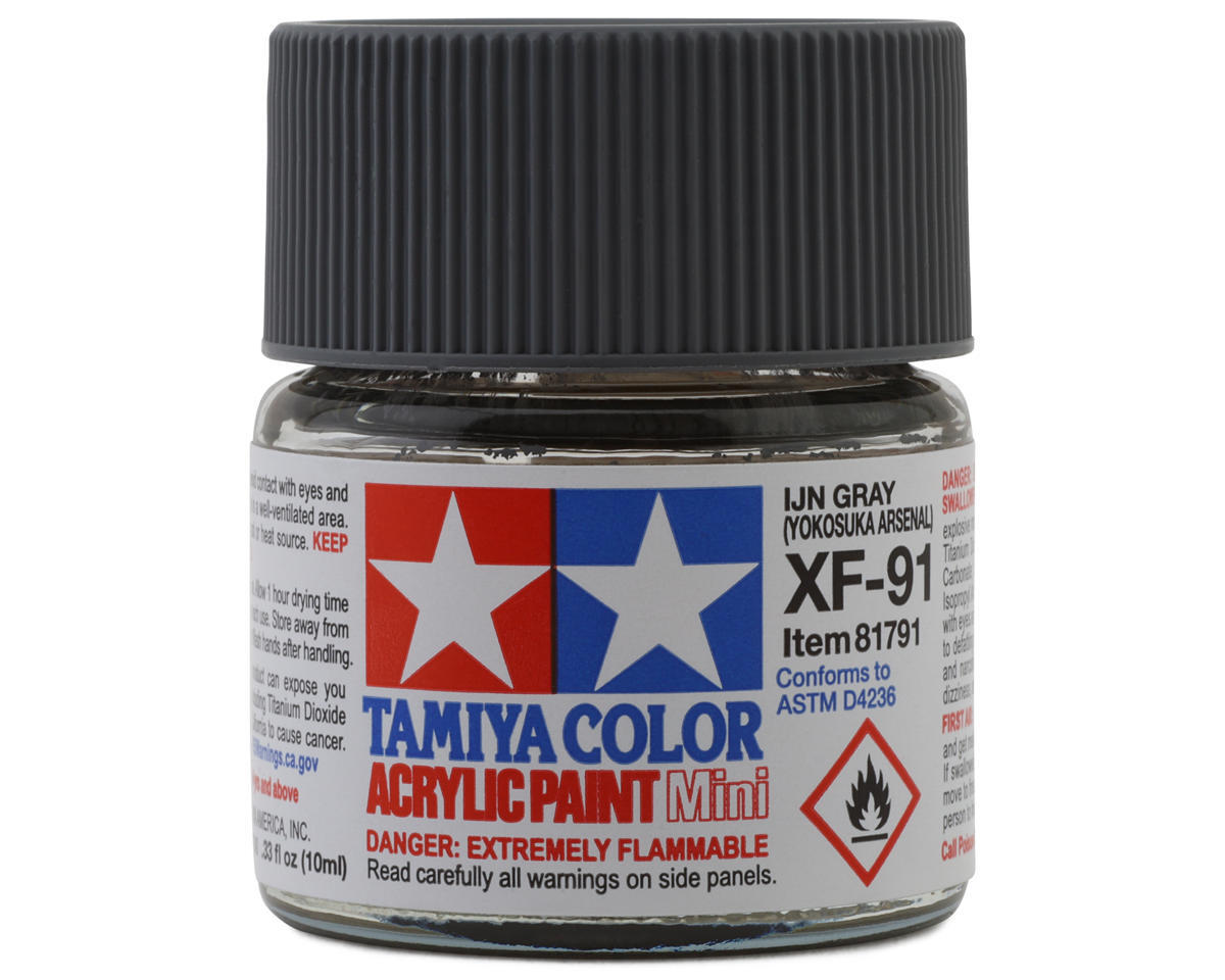 Tamiya XF-91 IJN Grey Acrylic Paint (10mL) [TAM81791]