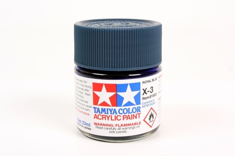 Tamiya (23ml) X (Goss) Acrylic Paint