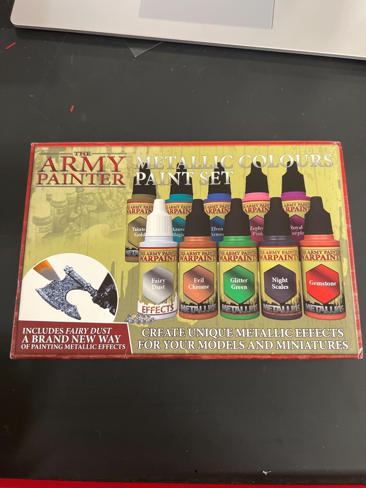 RETURNS The Army Painter Metallic Colors Paint Set for Miniature Painting WP8048