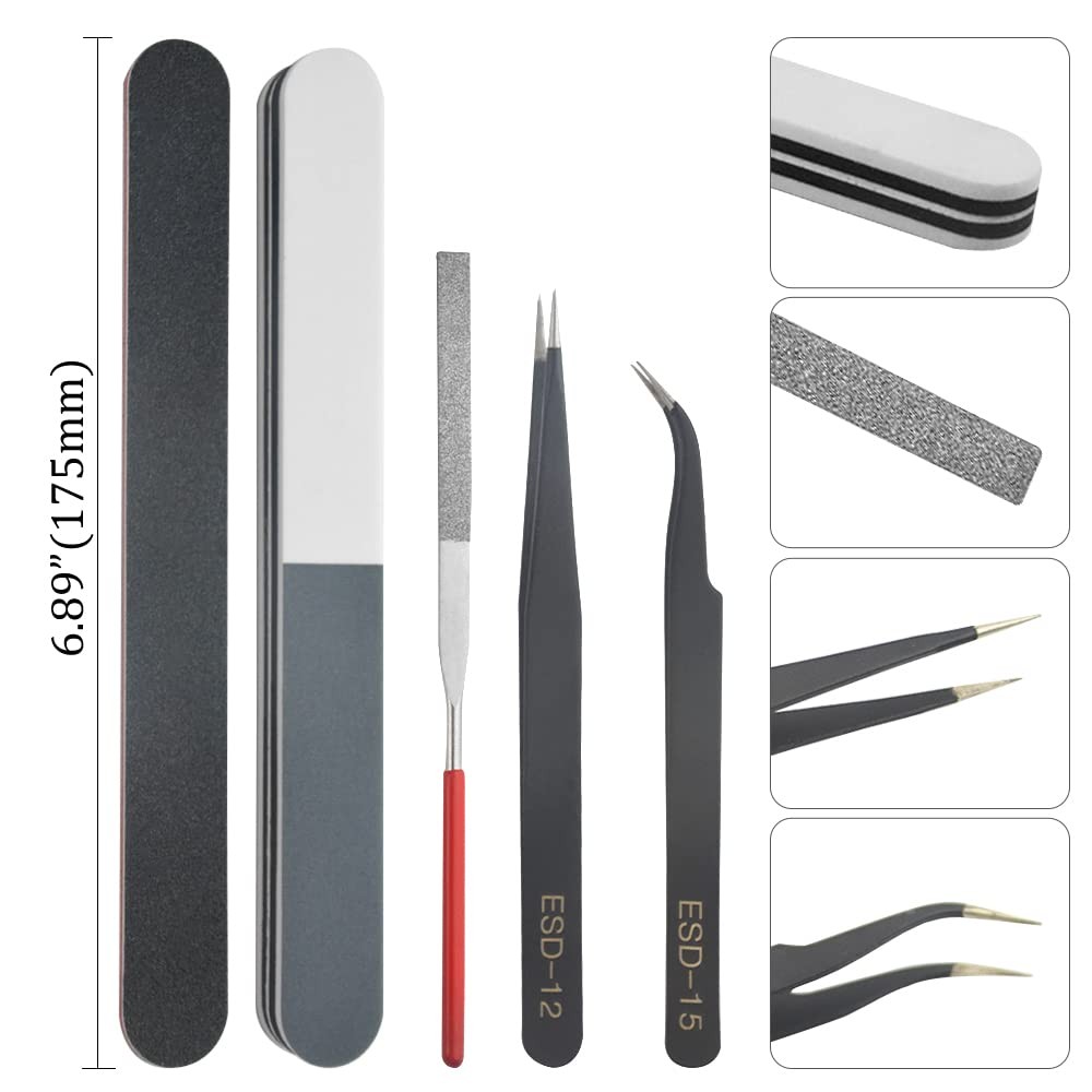 8 PCS Model Tools Kit Hobby Building Tools Craft Set Modeler Basic Tools