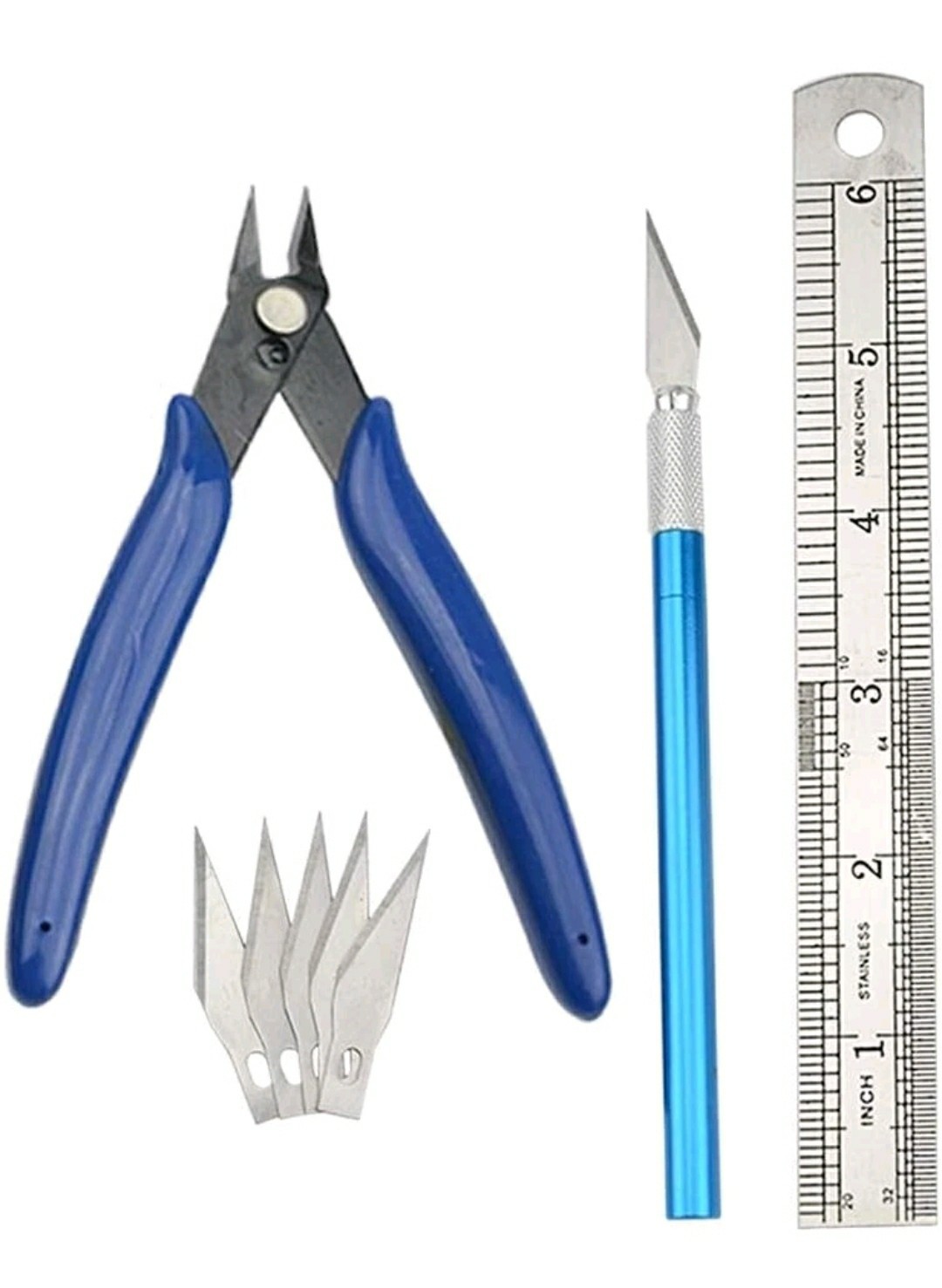 Model Tool Kit – Hobby Building Tool Hardware Basic Set with Hobby Clippers