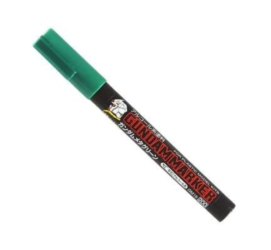 Metallic Green Gundam Marker GM18 200 Bandai Mr Hobby