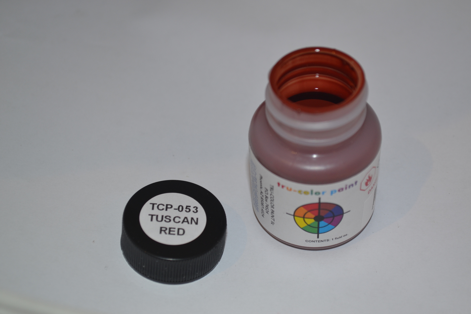 Tru-Color Paint TCP-53 For Airbrush, Tuscan Red, 1oz