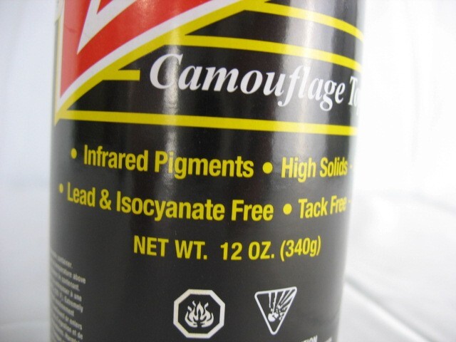 ZERO RUST Camouflage Cammy Topcoat Paint Brown FMS-CT11S 13oz can
