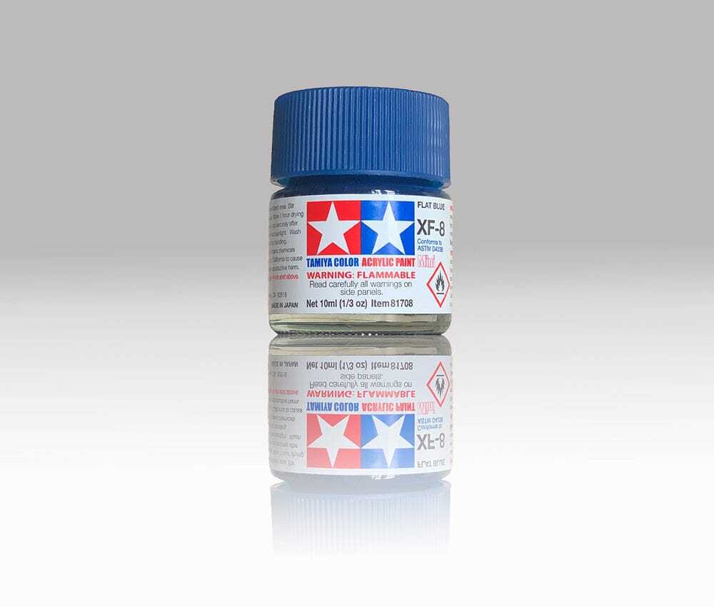 Tamiya Mini Acrylic Flat Paint XF1 to XF 90 – 10ML