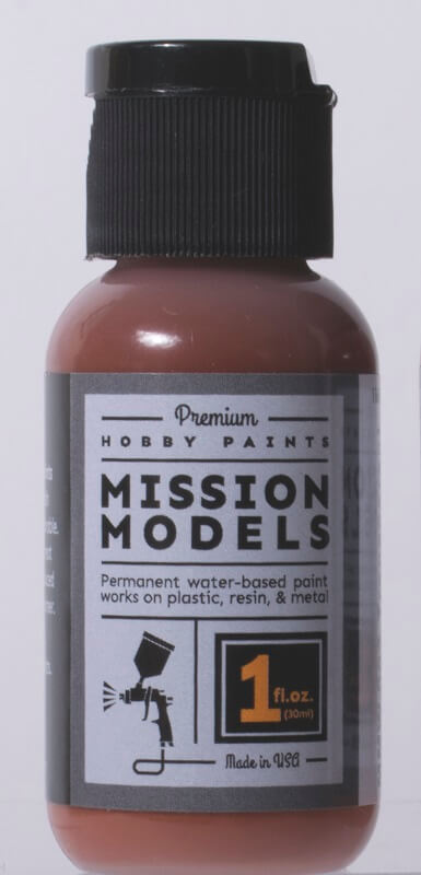 Mission Models Transparent Light Rust Weathering Acrylic Paint 1oz