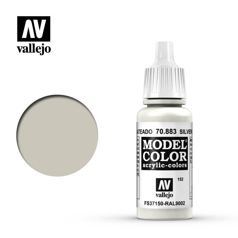 Vallejo 70883 Silver Gray Acrylic Paint
