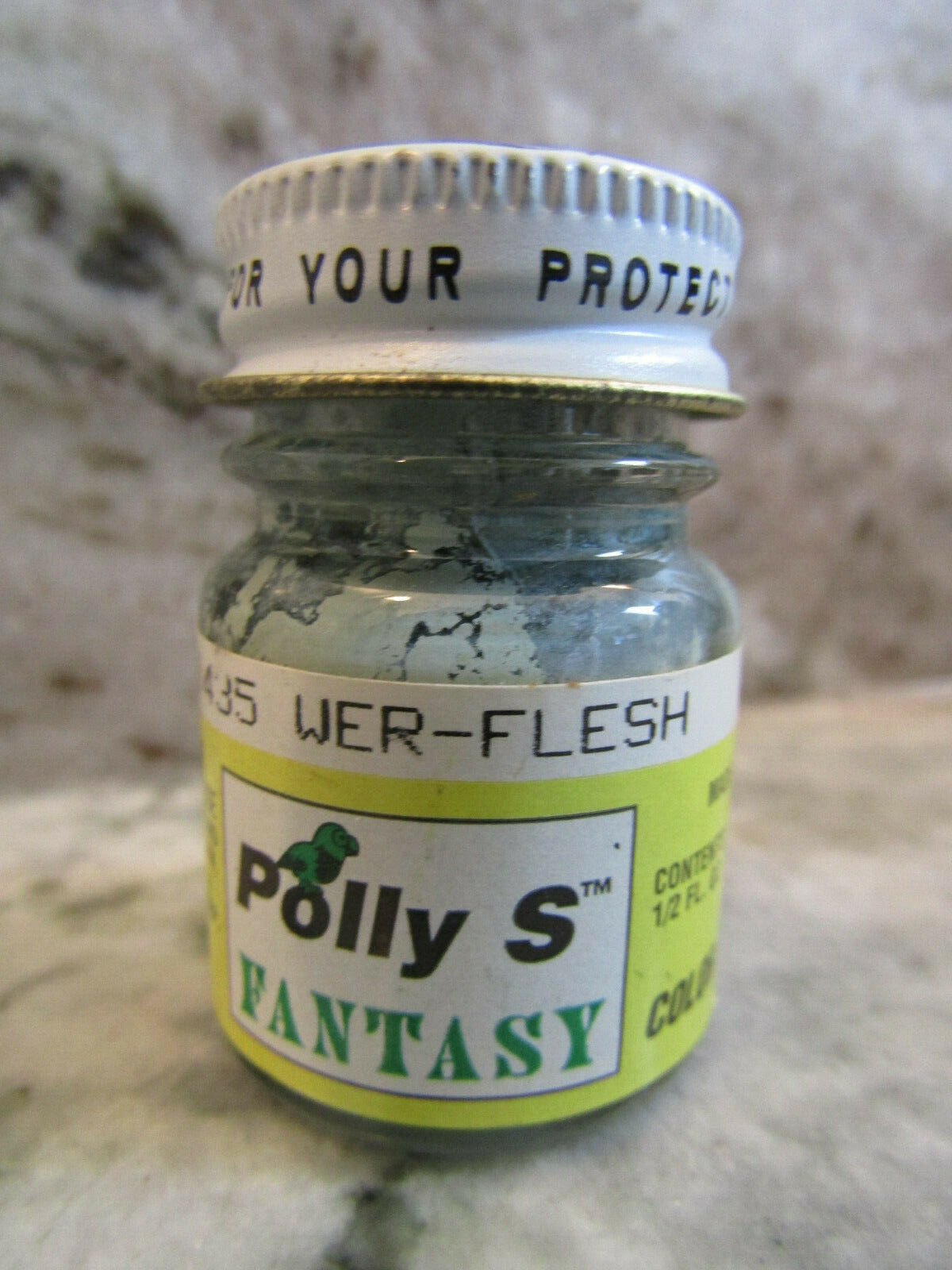 FLOQUIL POLLY S SCALE MODEL and FANTASY COLORS PAINT .5oz .5 OUNCE – WER-FLESH
