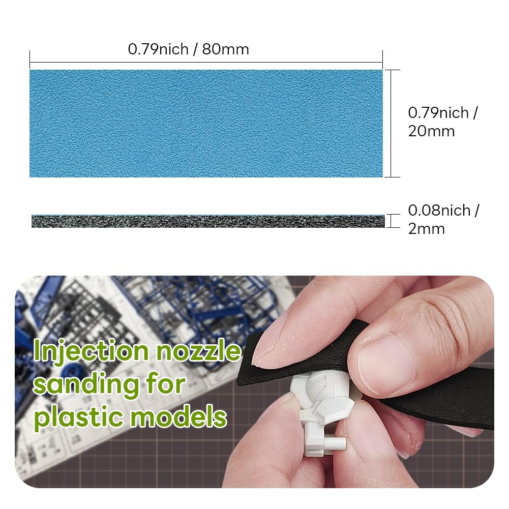 stedi Sanding Sponge for Model Gundam Building, Hobby Tools [Mixed]