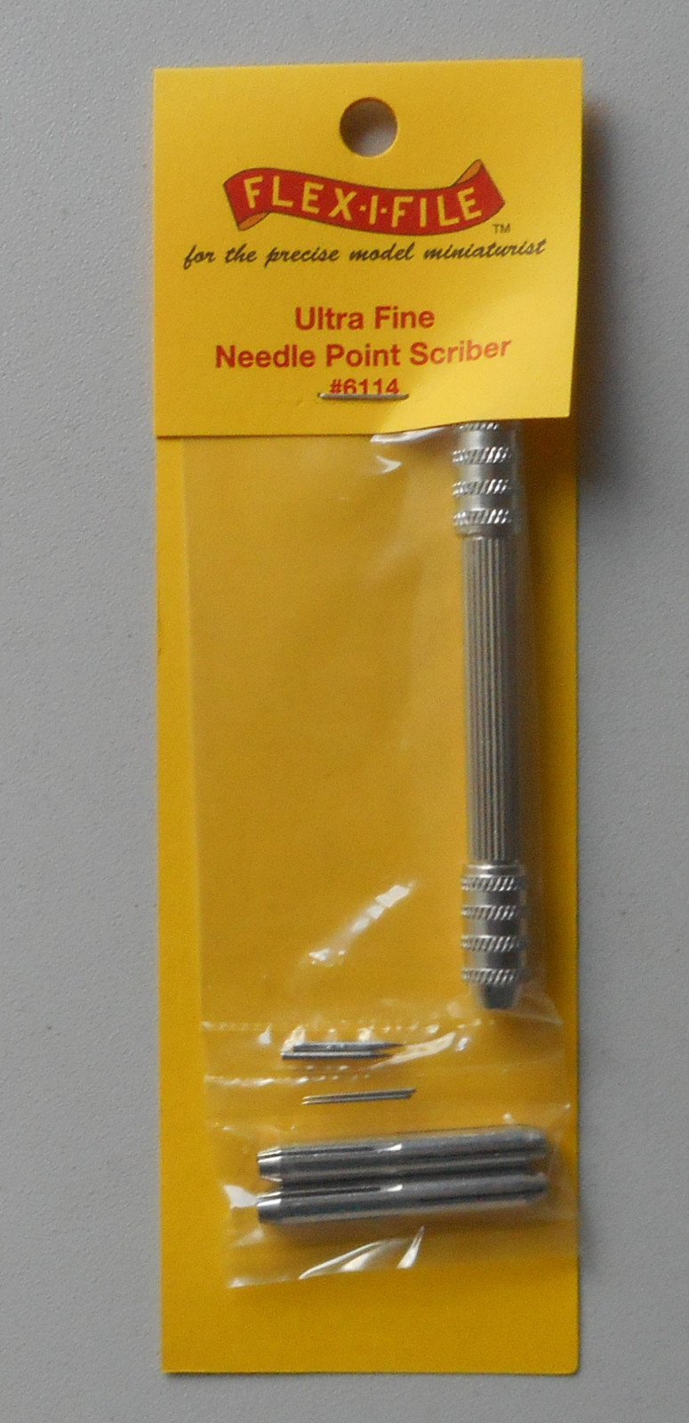 Ultra-Fine Needlepoint Scriber Coarse Fine FLEX-I-FILE MODEL MODELING TOOL 6114