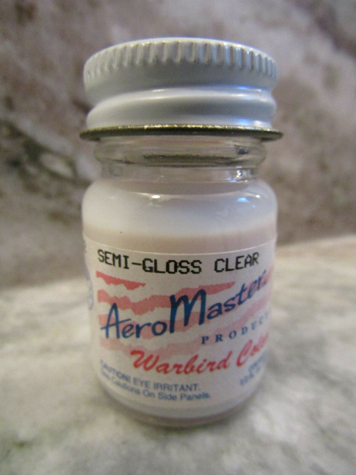 AEROMASTER – WARBIRD COLORS – .5 oz ACRYLIC PAINT – SEMI-GLOSS CLEAR