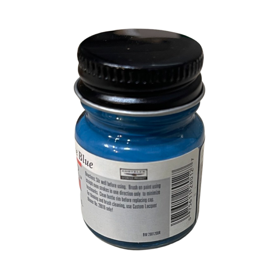 New TESTORS Model Chrysler Engine Blue, 28012, Custom Lacquer System, 0.5 fl oz