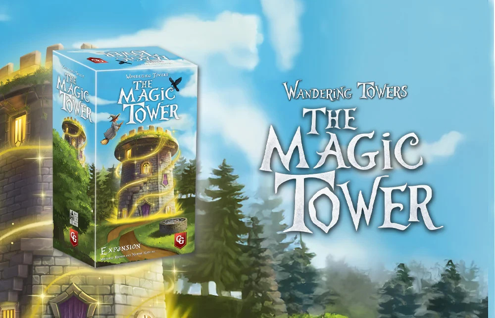 Wandering Towers: The Magic Tower Board Game Expansion NEW in Shrink