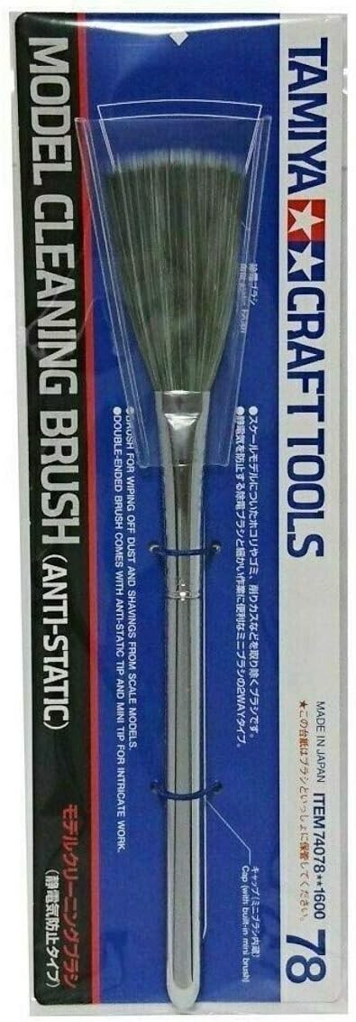 Tamiya 74078 Craft Tools Model dust Cleaning dedicated Brush Anti Static Japan