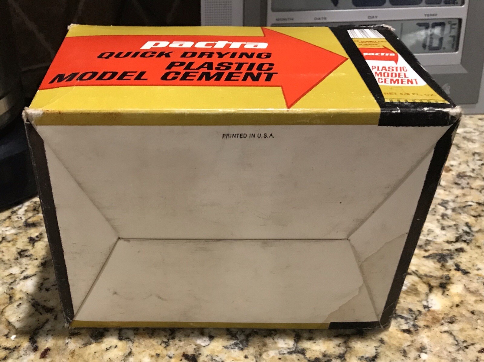 VINTAGE PACTRA FAST DRYING CEMENT FOR PLASTIC MODELS 5/8 OZ. Price Is Per Tube.