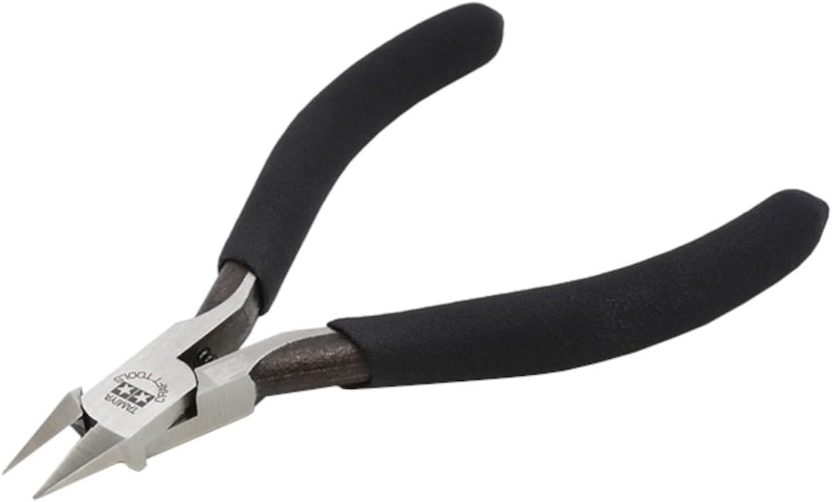 TAMIYA 74123 Sharp Pointed Side Cutter Slim Jaw Nipper Plastic Model Japan