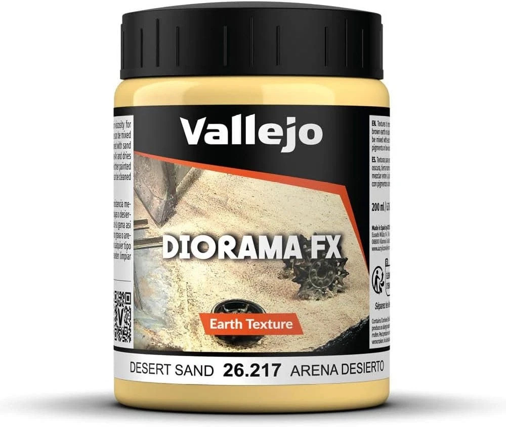 – Diorama FX Earth Textures | Desert Sand 200 Ml (6.76 Fl.Oz.) | Premium Acrylic