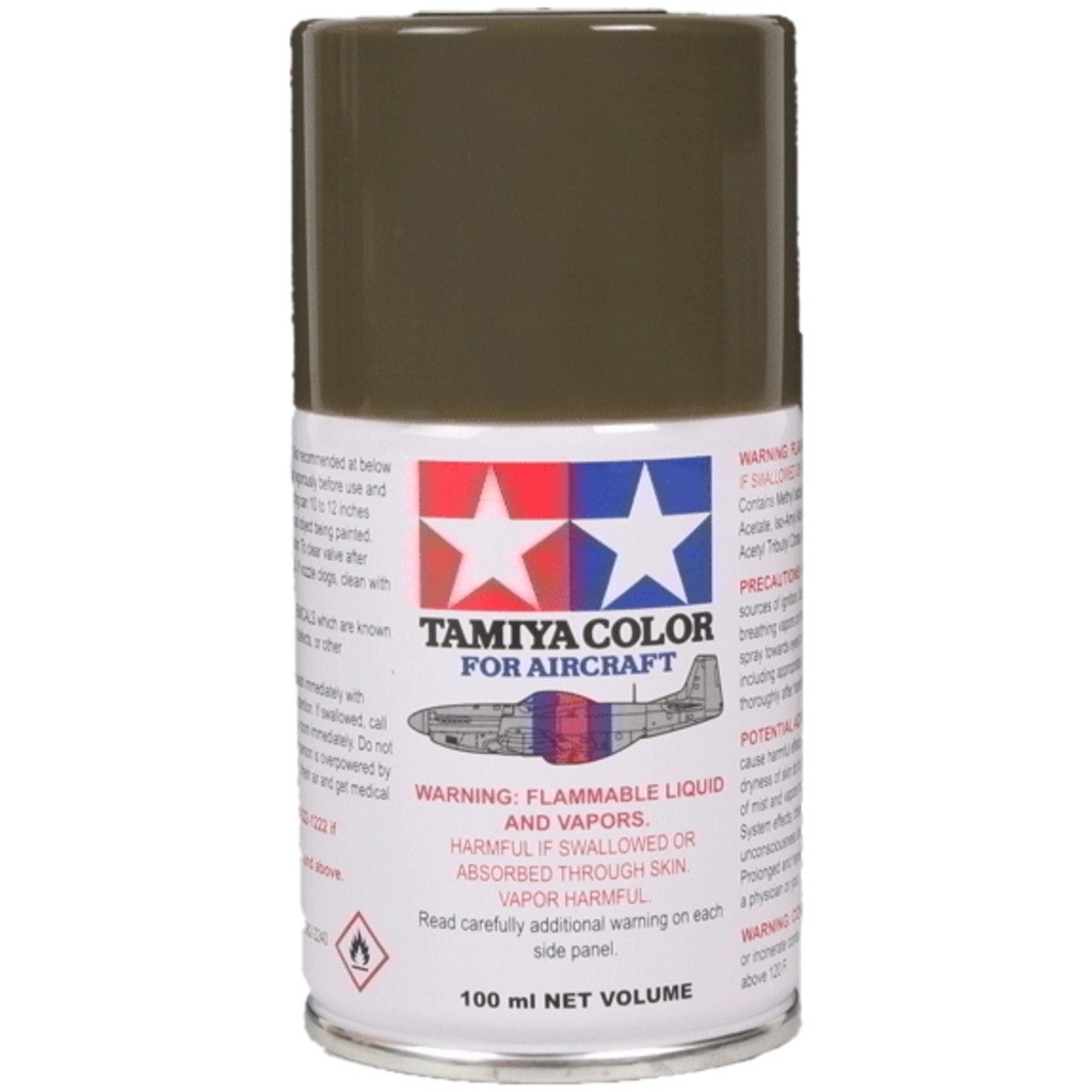 Tamiya USA TAM86506 Aircraft Spray AS-6 Olive Drab Acrylic