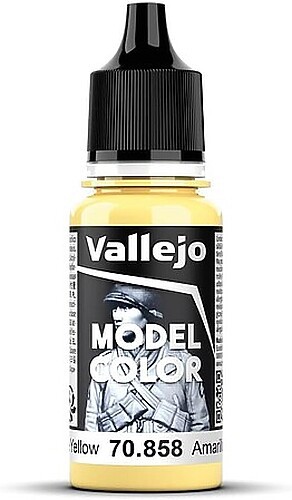 Vallejo Model Color ICE YELLOW 17ml – Hobby and Model Acrylic Paint – #70858
