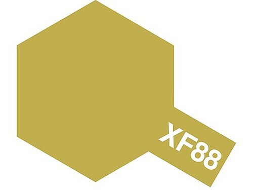 Tamiya Acrylic Mini XF88 Dark Yellow 1/3 oz – Hobby and Model Acrylic Paint