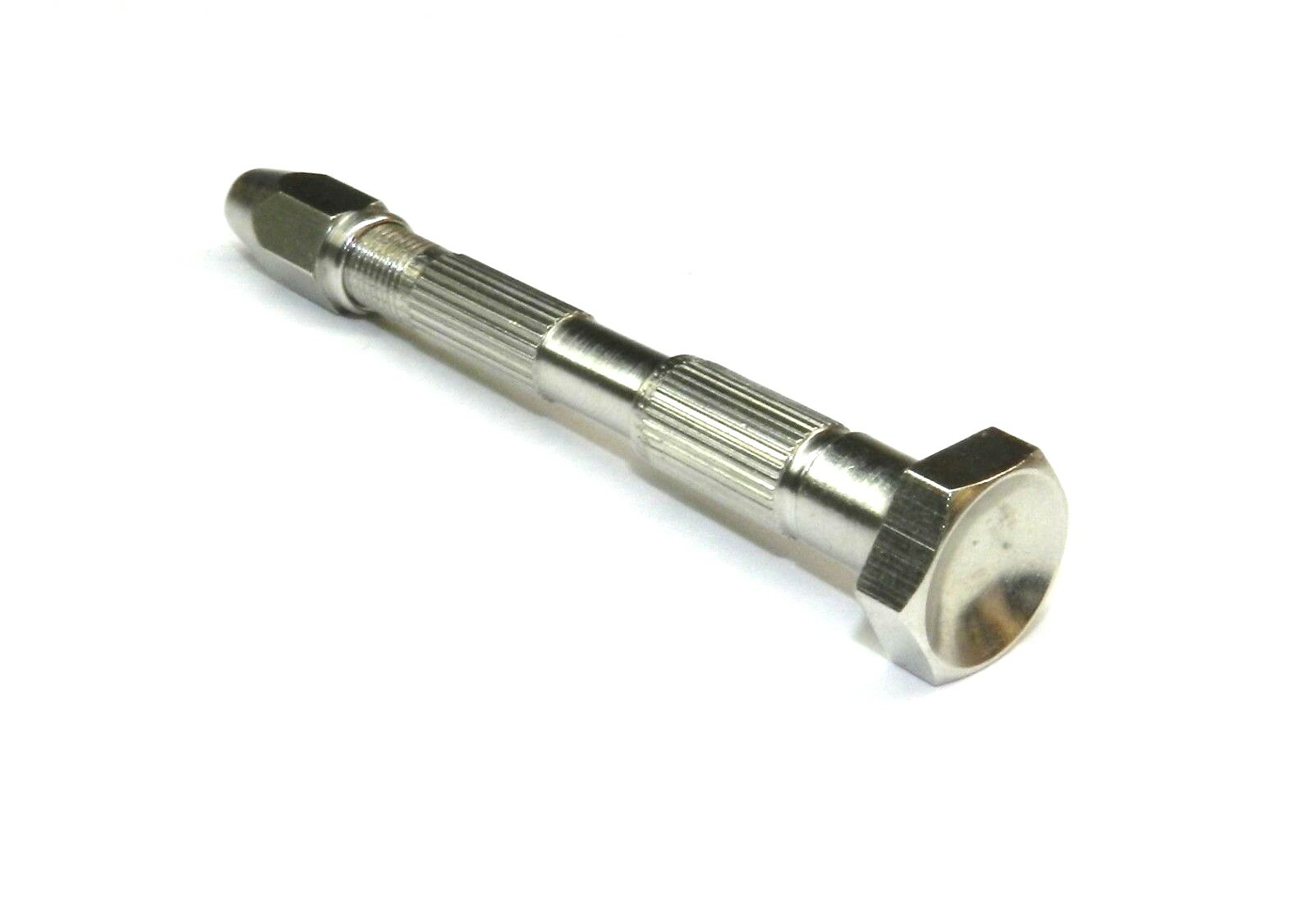 Pin Vise Swivel Head 2 Chuck 4 Sizes Hand Drill Tool Capacity Range 0-1/8″