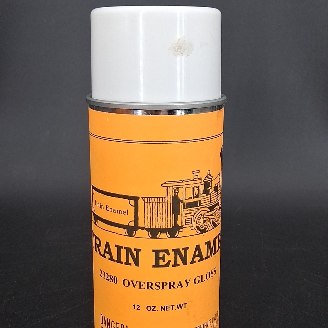 Enamel Paint for Lionel Train Restoration 12oz 23280 Clear Overspray Gloss