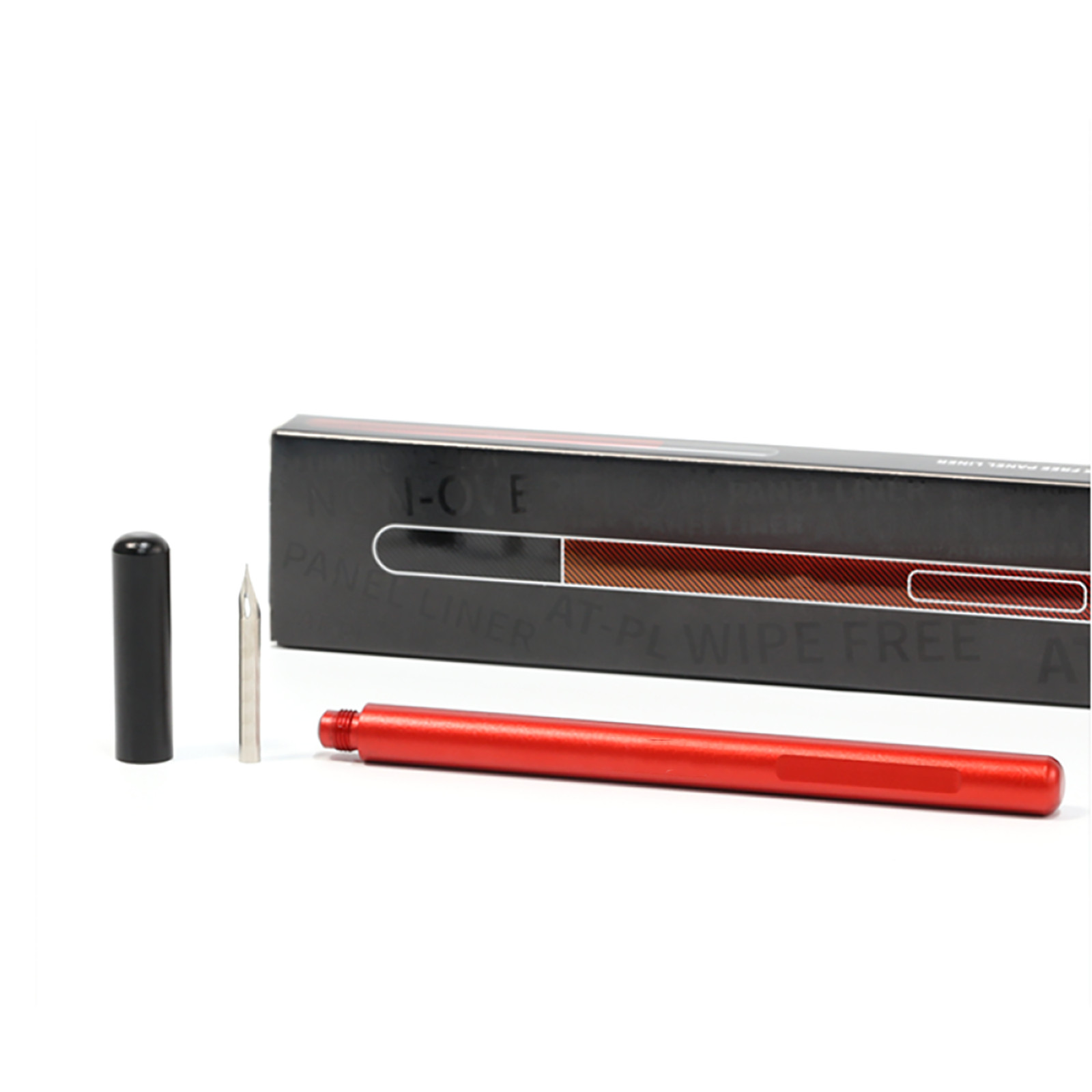 Aluminum Alloy Panel Line Accent Pen+ Extra Nib Model Tool For DSPIAE & Gundam