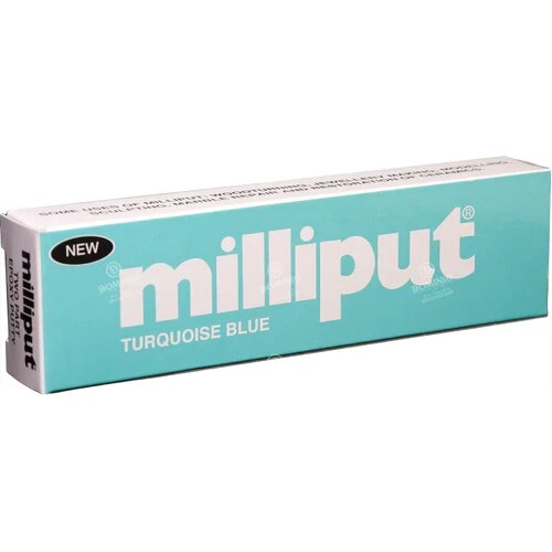 Milliput Turquoise Blue, 4 oz/pack