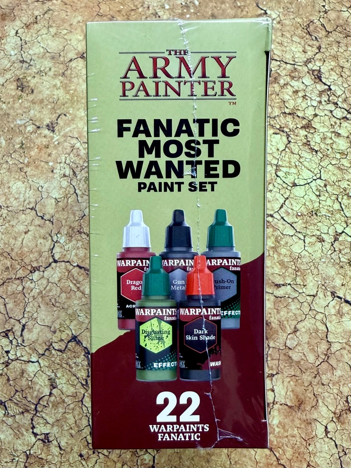Army Painter Warpaints Fanatic Most Wanted Paint Set 5713799807112 Miniature NEW