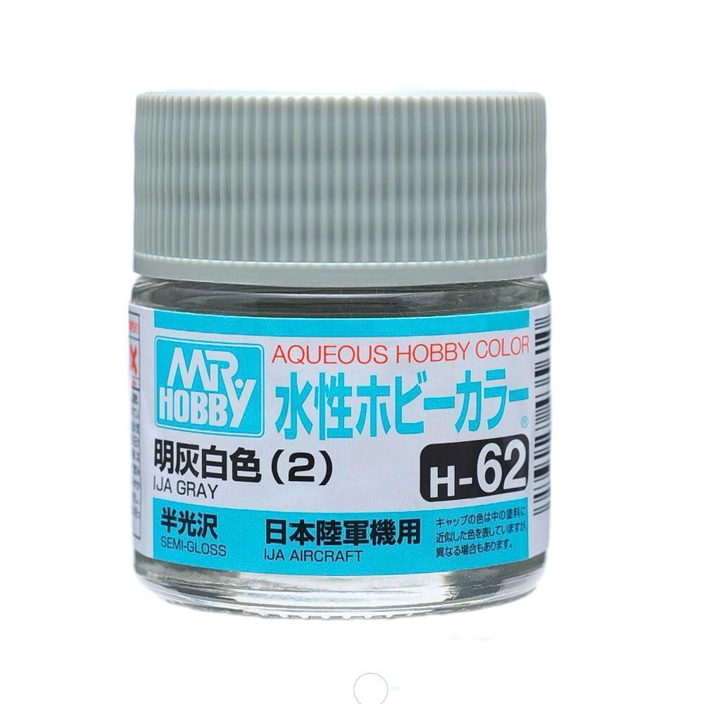 Mr Hobby Aqueous Color H62 Gloss IJA Gray(2) 10ml Bottle