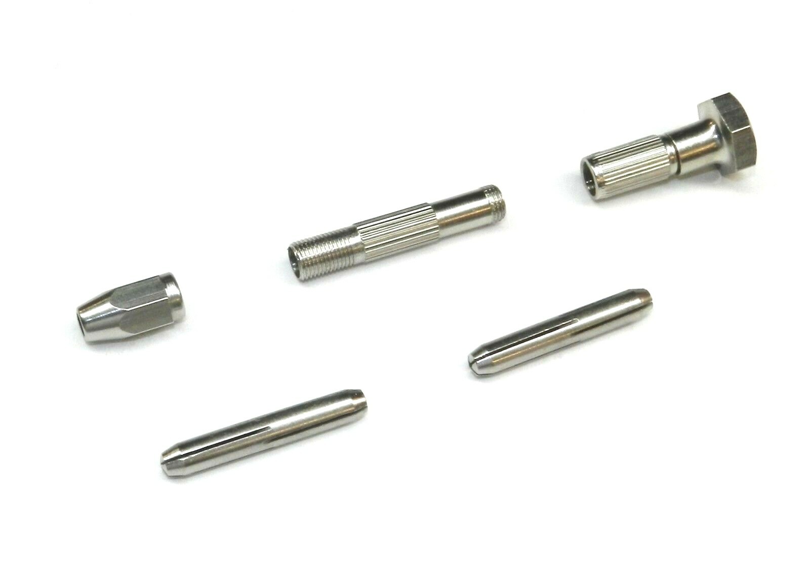 Pin Vise Swivel Head 2 Chuck 4 Sizes Hand Drill Tool Capacity Range 0-1/8″