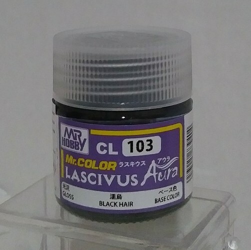 Gunze Sangyo Mr Color Lascivus, C-103, Black Hair.