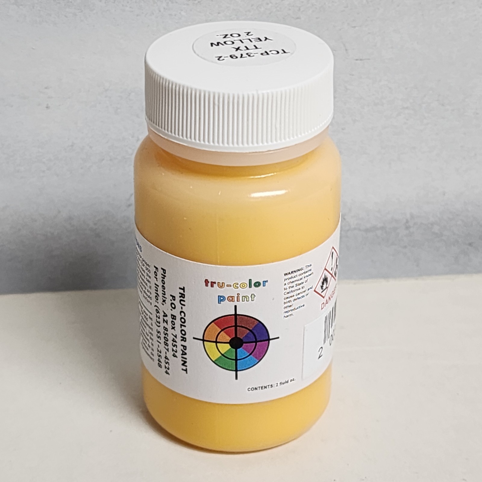 Tru Color Paint TCP-379-2 TTX LEASING YELLOW Model RR – 2 oz bottle