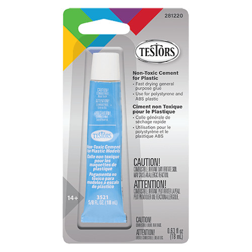 Testors Non-Toxic Cement for Plastic – Model Glue