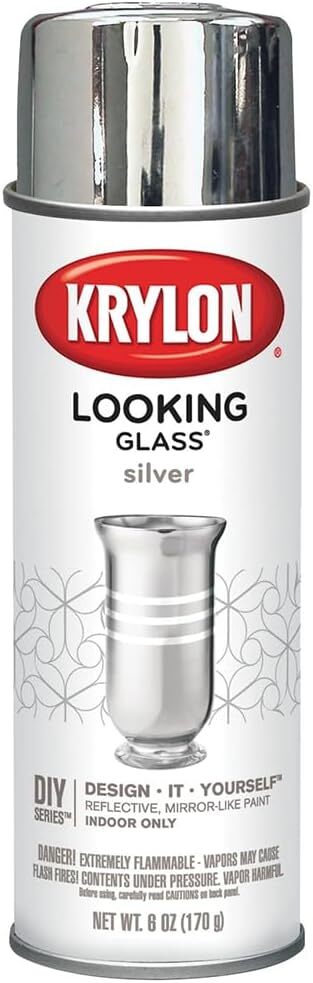 Krylon Looking Glass Silver-Like Aerosol 6 Ounce (Pack of 1),