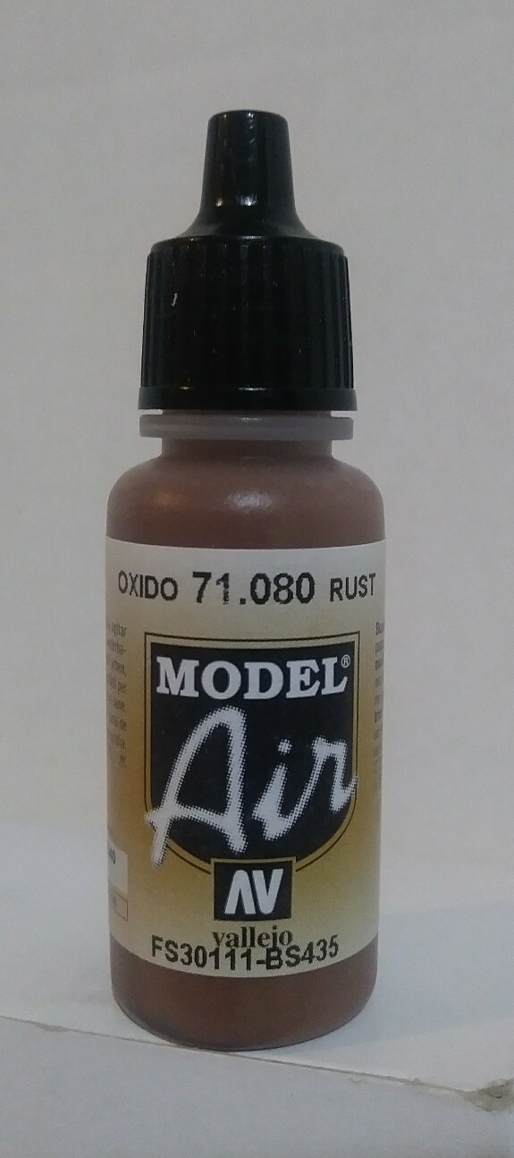 Vallejo Model Air 71.080 Rust, 17ml.