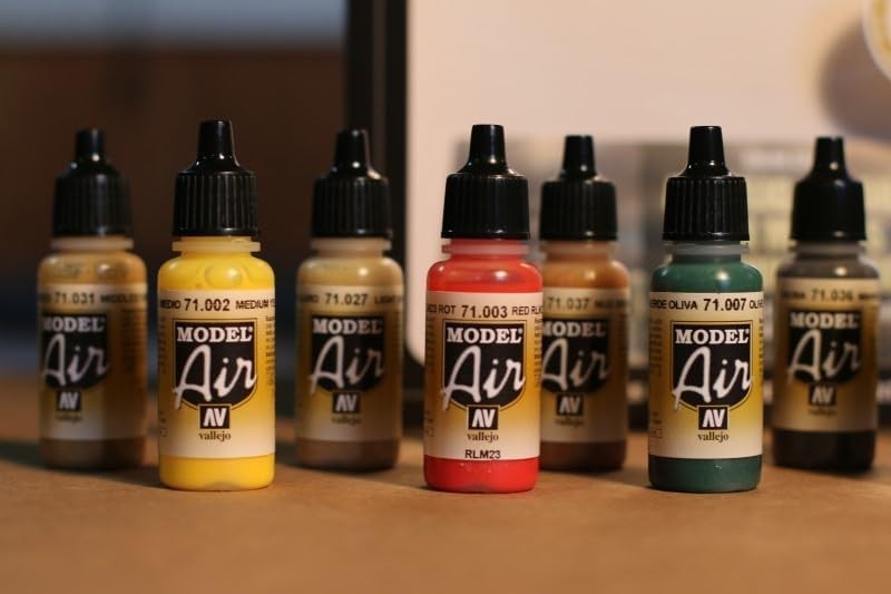 Acrylic Model Paint Set 17ml x16